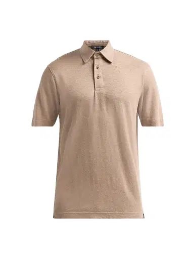 AG Jeans Men's Bryce Stretch-Linen Polo Shirt | Thumbnail 1 AG Jeans Men's Bryce Stretch-Linen Polo Shirt | Thumbnail 1