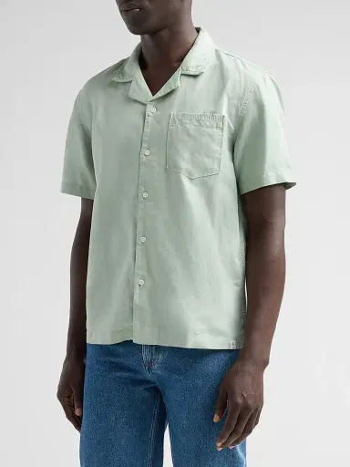 AG Jeans Men's Foster Linen-Cotton Camp Shirt | Thumbnail 4 AG Jeans Men's Foster Linen-Cotton Camp Shirt | Thumbnail 4