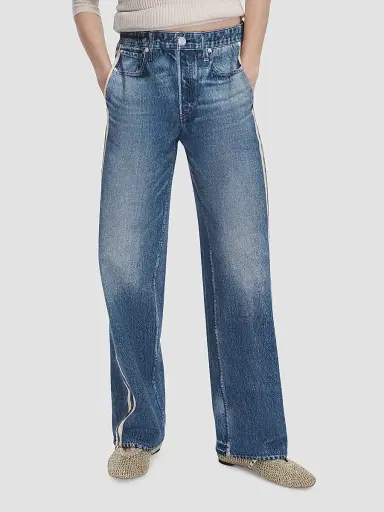 rag & bone Women's rb Miramar Terry Pull-On Track Pants | Thumbnail 4 rag & bone Women's rb Miramar Terry Pull-On Track Pants | Thumbnail 4