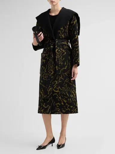Ulla Johnson Women's Rory Wool-Blend Belted Coat | Thumbnail 4 Ulla Johnson Women's Rory Wool-Blend Belted Coat | Thumbnail 4