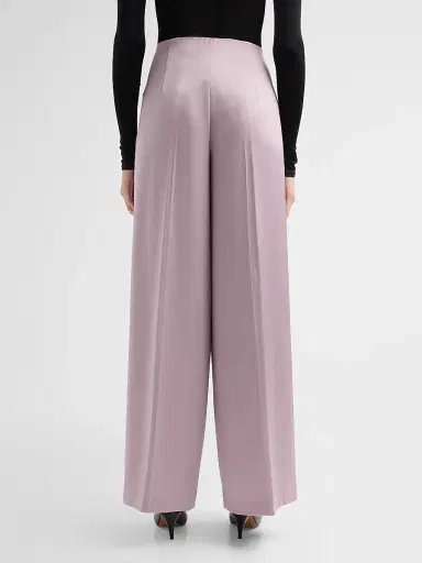 Ungaro Women's Kai Satin Wide-Leg Pants | Thumbnail 3 Ungaro Women's Kai Satin Wide-Leg Pants | Thumbnail 3