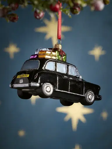 Glassware Art Studio London Taxi Glass Ornament | Thumbnail 2 Glassware Art Studio London Taxi Glass Ornament | Thumbnail 2