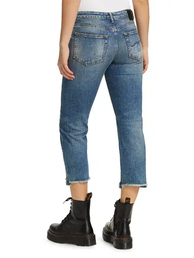 R13 Women's Boy Straight Jeans | Thumbnail 5 R13 Women's Boy Straight Jeans | Thumbnail 5