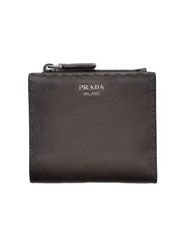 Prada Men's Small Leather Wallet | Thumbnail 1 Prada Men's Small Leather Wallet | Thumbnail 1