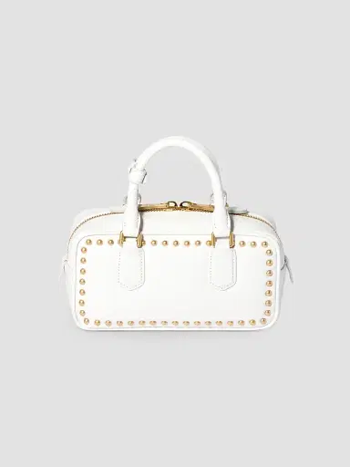 Miu Miu Women's Arcadie Studded Leather Top Handle Bag | Thumbnail 3 Miu Miu Women's Arcadie Studded Leather Top Handle Bag | Thumbnail 3