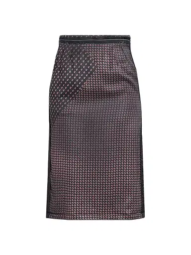 Maison Margiela Women's Paisley Pencil Midi Skirt | Thumbnail 1 Maison Margiela Women's Paisley Pencil Midi Skirt | Thumbnail 1