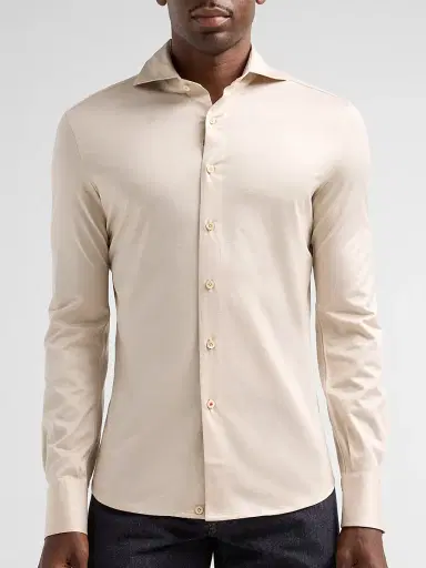 Isaia Men's Jersey Long-Sleeve Shirt | Thumbnail 5 Isaia Men's Jersey Long-Sleeve Shirt | Thumbnail 5