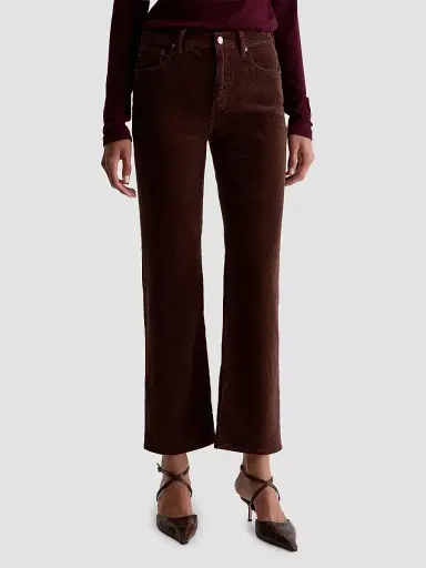 AG Jeans Women's Brinley Stretch Corduroy Straight-Leg Jeans | Thumbnail 4 AG Jeans Women's Brinley Stretch Corduroy Straight-Leg Jeans | Thumbnail 4