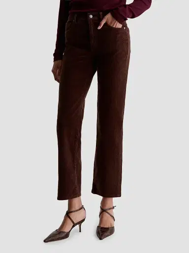 AG Jeans Women's Brinley Stretch Corduroy Straight-Leg Jeans | Thumbnail 8 AG Jeans Women's Brinley Stretch Corduroy Straight-Leg Jeans | Thumbnail 8