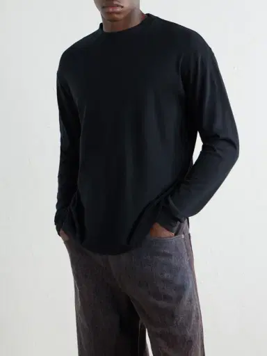 Auralee Cotton-Jersey T-Shirt - Men | Thumbnail 3 Auralee Cotton-Jersey T-Shirt - Men | Thumbnail 3