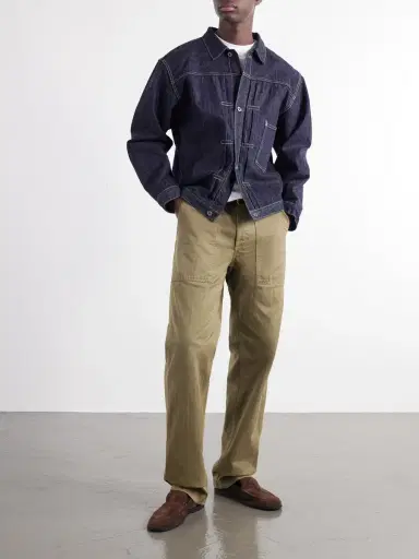 Fortela Newfatigue Straight-Leg Cotton-Herringbone Trousers - Men | Thumbnail 2 Fortela Newfatigue Straight-Leg Cotton-Herringbone Trousers - Men | Thumbnail 2