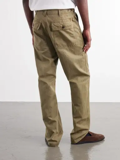Fortela Newfatigue Straight-Leg Cotton-Herringbone Trousers - Men | Thumbnail 4 Fortela Newfatigue Straight-Leg Cotton-Herringbone Trousers - Men | Thumbnail 4