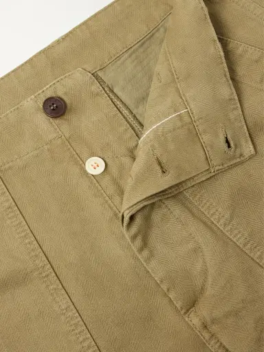 Fortela Newfatigue Straight-Leg Cotton-Herringbone Trousers - Men | Thumbnail 6 Fortela Newfatigue Straight-Leg Cotton-Herringbone Trousers - Men | Thumbnail 6