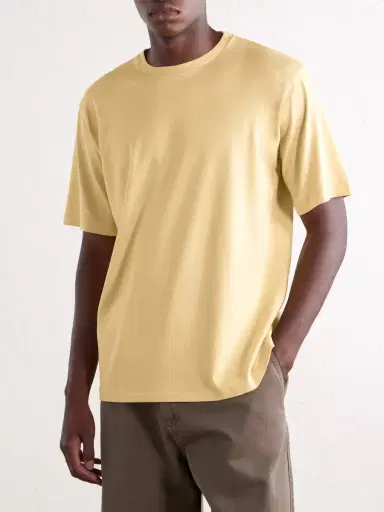 Auralee Luster Cotton-Jersey T-Shirt - Men | Thumbnail 3 Auralee Luster Cotton-Jersey T-Shirt - Men | Thumbnail 3