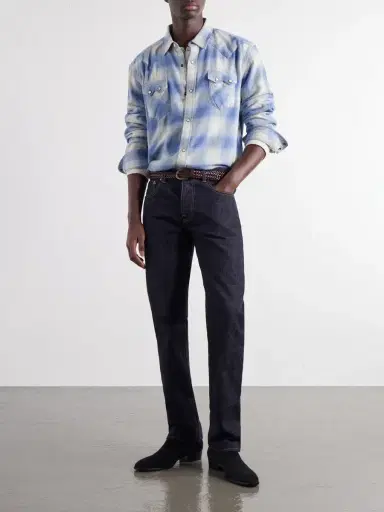 Fortela Josh Checked Cotton Shirt - Men | Thumbnail 2 Fortela Josh Checked Cotton Shirt - Men | Thumbnail 2