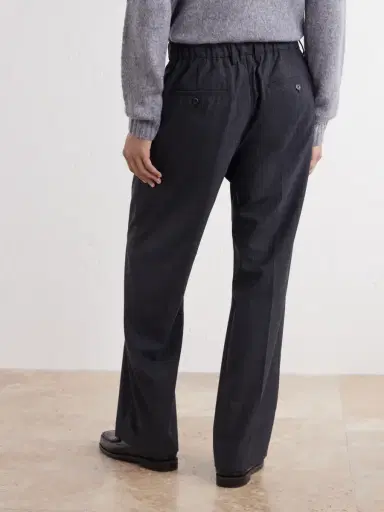 NN07 Kay 10037 Straight-Leg Pleated Pinstriped Woven Trousers - Men | Thumbnail 4 NN07 Kay 10037 Straight-Leg Pleated Pinstriped Woven Trousers - Men | Thumbnail 4