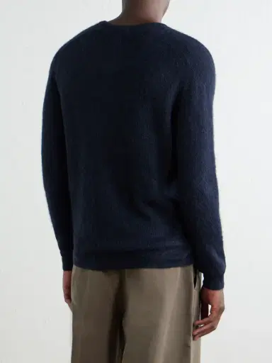 Auralee Alpaca-Blend Sweater - Men | Thumbnail 4 Auralee Alpaca-Blend Sweater - Men | Thumbnail 4
