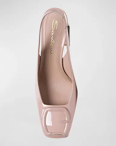Santoni Peaches 85mm Slingback Pumps | Thumbnail 4 Santoni Peaches 85mm Slingback Pumps | Thumbnail 4