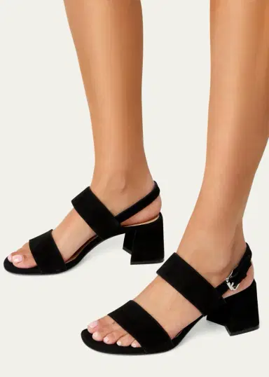 La Canadienne Flemming Suede Dual-Strap Slingback Sandals | Thumbnail 2 La Canadienne Flemming Suede Dual-Strap Slingback Sandals | Thumbnail 2