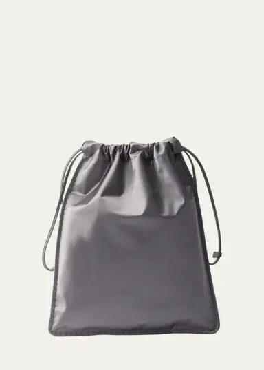 Prada Wish Silk Duchesse Drawstring Pouch Bag | Thumbnail 3 Prada Wish Silk Duchesse Drawstring Pouch Bag | Thumbnail 3