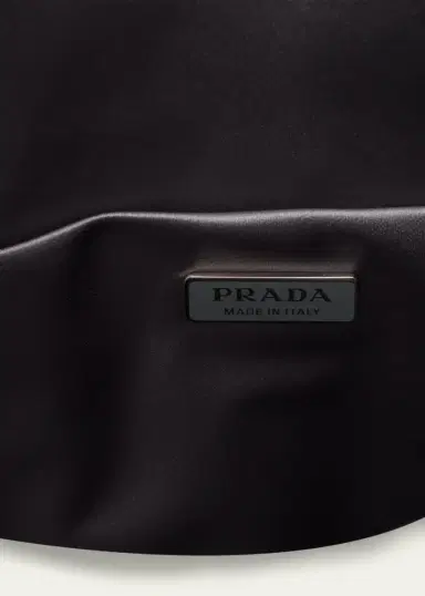 Prada Wish Silk Duchesse Drawstring Pouch Bag | Thumbnail 4 Prada Wish Silk Duchesse Drawstring Pouch Bag | Thumbnail 4