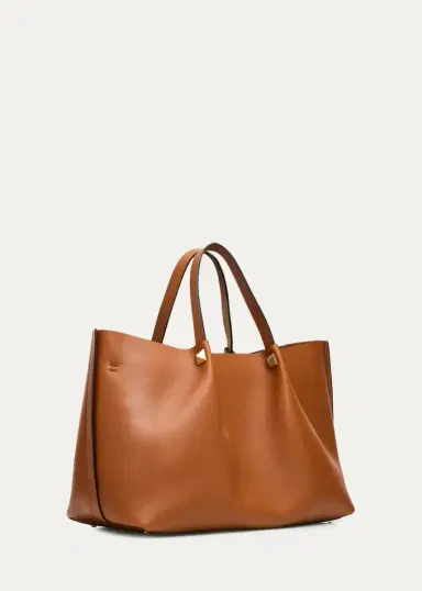 Valentino Garavani Large Soft Leather Shopping Bag | Thumbnail 2 Valentino Garavani Large Soft Leather Shopping Bag | Thumbnail 2