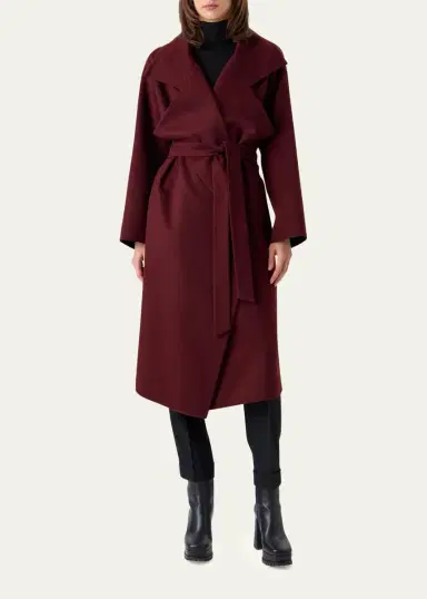 Akris Tasha Cashmere Double-Face Wrap Coat | Thumbnail 2 Akris Tasha Cashmere Double-Face Wrap Coat | Thumbnail 2