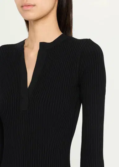 Simkhai Genna Ribbed Midi Dress | Thumbnail 5 Simkhai Genna Ribbed Midi Dress | Thumbnail 5