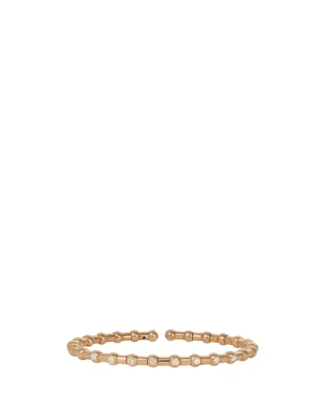 18K Yellow Gold Holly Bracelet with Diamonds 18K Yellow Gold Holly Bracelet with Diamonds