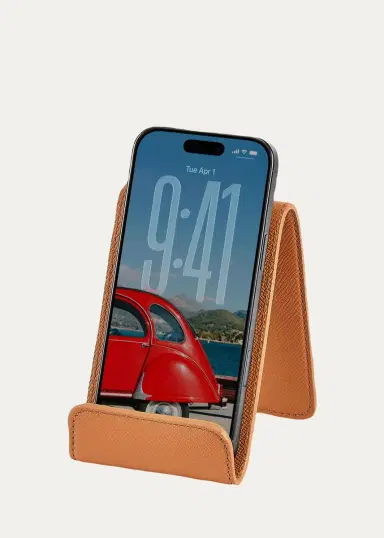 Graphic Image Leather Phone Stand | Thumbnail 6 Graphic Image Leather Phone Stand | Thumbnail 6