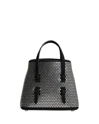 Alaïa Mina 20 Studded Top-Handle Bag | Thumbnail 1 Alaïa Mina 20 Studded Top-Handle Bag | Thumbnail 1