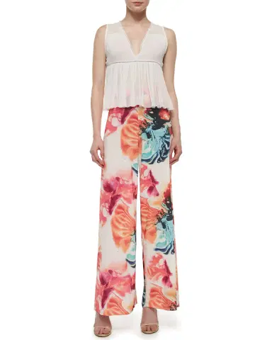 Rickie Freeman for Teri Jon Beaded Floral Mikado A-Line Gown | Thumbnail 6 Rickie Freeman for Teri Jon Beaded Floral Mikado A-Line Gown | Thumbnail 6