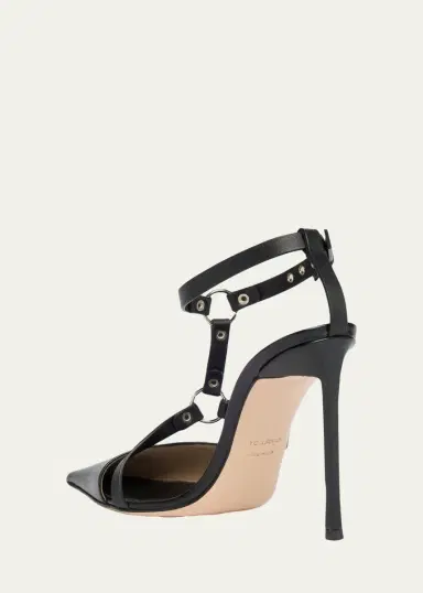 Tom Ford 105mm Harness Leather Pumps | Thumbnail 4 Tom Ford 105mm Harness Leather Pumps | Thumbnail 4