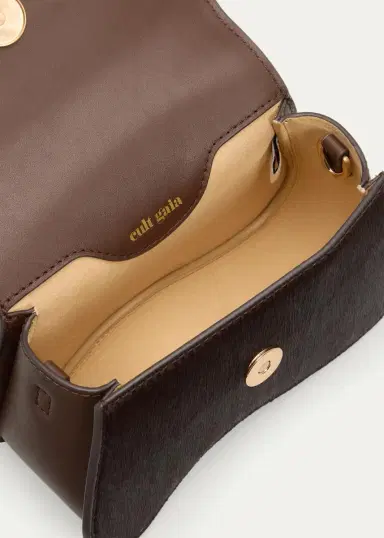 Cult Gaia Kazia Nano Calf Hair Top Handle Bag | Thumbnail 4 Cult Gaia Kazia Nano Calf Hair Top Handle Bag | Thumbnail 4