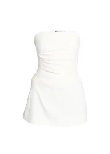 Proenza Schouler Gathered Crepe Strapless Top | Thumbnail 1 Proenza Schouler Gathered Crepe Strapless Top | Thumbnail 1
