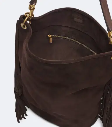 Nili Lotan Asher fringed suede shoulder bag | Thumbnail 2 Nili Lotan Asher fringed suede shoulder bag | Thumbnail 2
