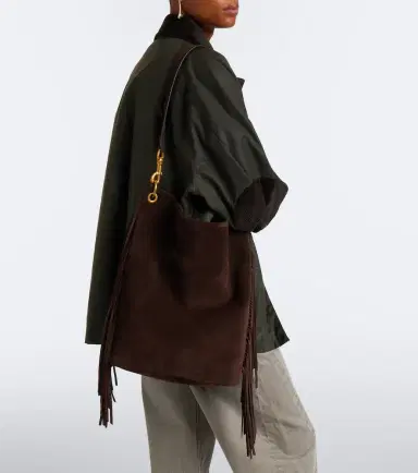 Nili Lotan Asher fringed suede shoulder bag | Thumbnail 5 Nili Lotan Asher fringed suede shoulder bag | Thumbnail 5