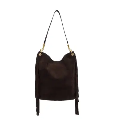 Nili Lotan Asher fringed suede shoulder bag | Thumbnail 1 Nili Lotan Asher fringed suede shoulder bag | Thumbnail 1