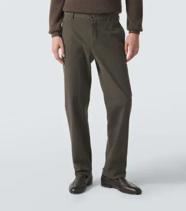 AGNONA Cotton-blend chinos | Thumbnail 4 AGNONA Cotton-blend chinos | Thumbnail 4