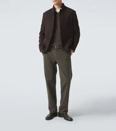 AGNONA Cotton-blend chinos | Thumbnail 5 AGNONA Cotton-blend chinos | Thumbnail 5