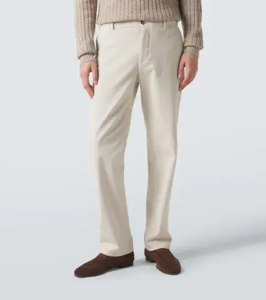 AGNONA Cotton-blend straight chinos | Thumbnail 2 AGNONA Cotton-blend straight chinos | Thumbnail 2