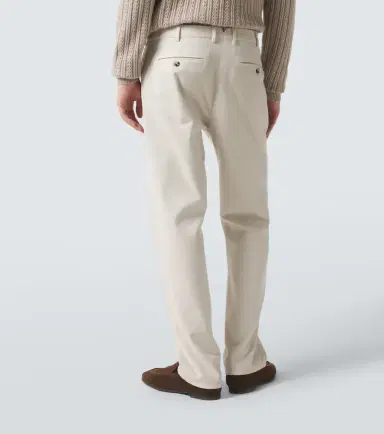 AGNONA Cotton-blend straight chinos | Thumbnail 4 AGNONA Cotton-blend straight chinos | Thumbnail 4