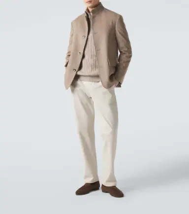 AGNONA Cotton-blend straight chinos | Thumbnail 5 AGNONA Cotton-blend straight chinos | Thumbnail 5