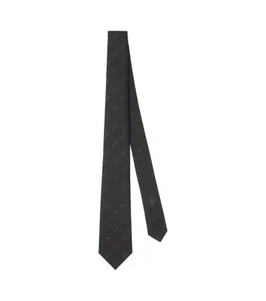 Gucci Logo silk tie | Thumbnail 1 Gucci Logo silk tie | Thumbnail 1