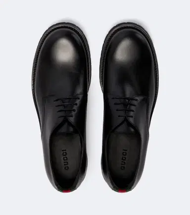 Gucci Leather Derby shoes | Thumbnail 2 Gucci Leather Derby shoes | Thumbnail 2