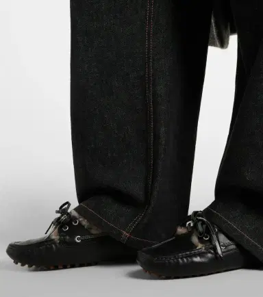 Brunello Cucinelli Monili shearling boat shoes | Thumbnail 5 Brunello Cucinelli Monili shearling boat shoes | Thumbnail 5
