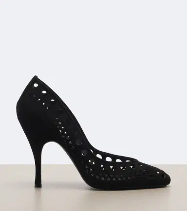 Alaïa Alaïa Vienne suede pumps | Thumbnail 4 Alaïa Alaïa Vienne suede pumps | Thumbnail 4