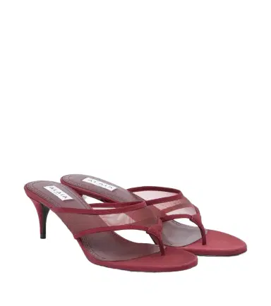 Alaïa Alaïa Mesh thong sandals | Thumbnail 1 Alaïa Alaïa Mesh thong sandals | Thumbnail 1