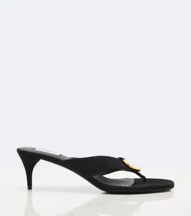Alaïa Alaïa Infra suede thong sandals | Thumbnail 3 Alaïa Alaïa Infra suede thong sandals | Thumbnail 3