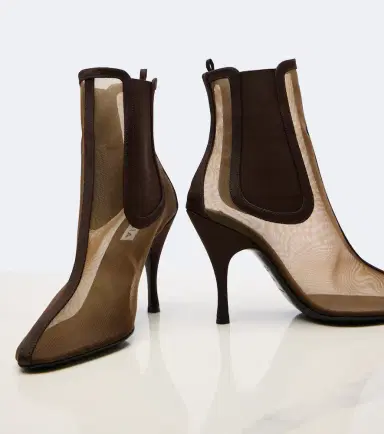 Alaïa Alaïa Mesh ankle boots | Thumbnail 3 Alaïa Alaïa Mesh ankle boots | Thumbnail 3